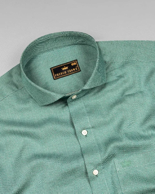 dark-aqua-green-dobby-textured-premium-giza-cotton-shirt-aq