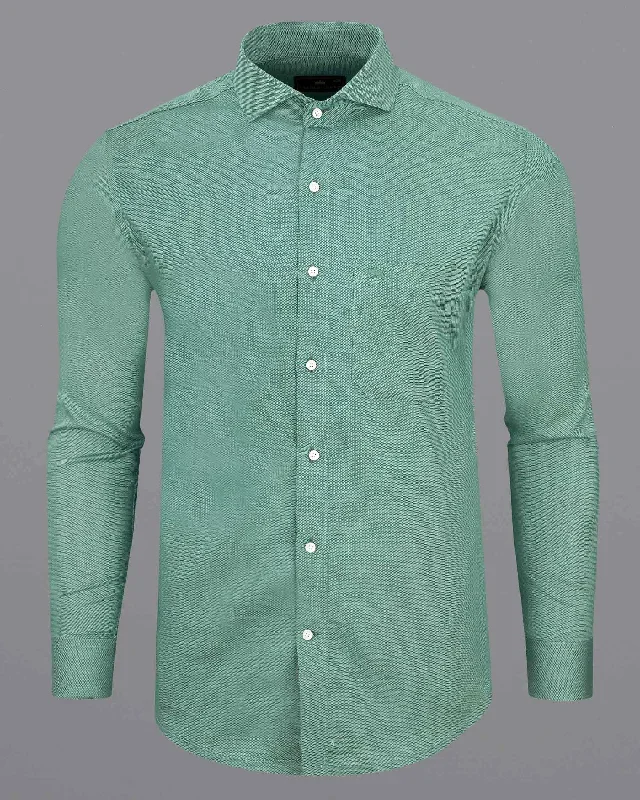 dark-aqua-green-dobby-textured-premium-giza-cotton-shirt-aq