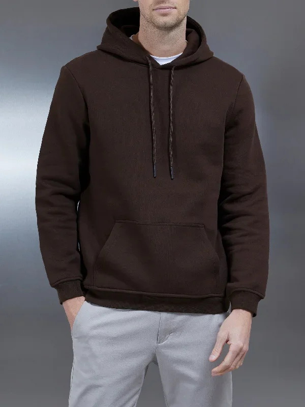 Essential Hoodie in Brown