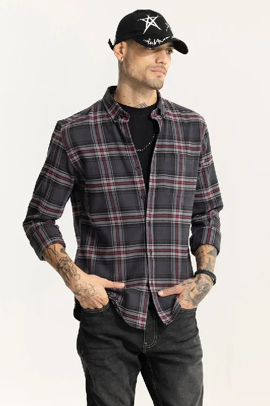 Fogey Black Checks Shirt