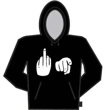 Fu*k You Hands Hoodie