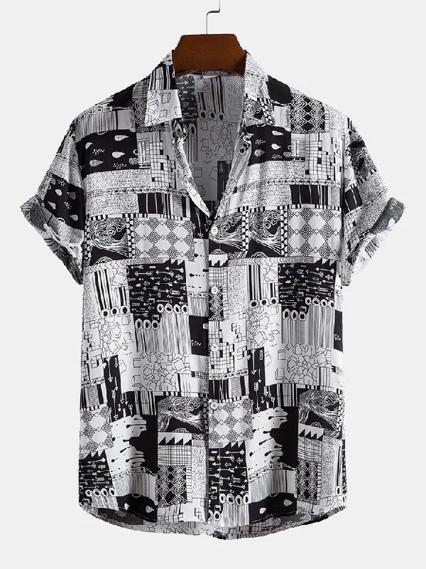 Geometry Print Shirt