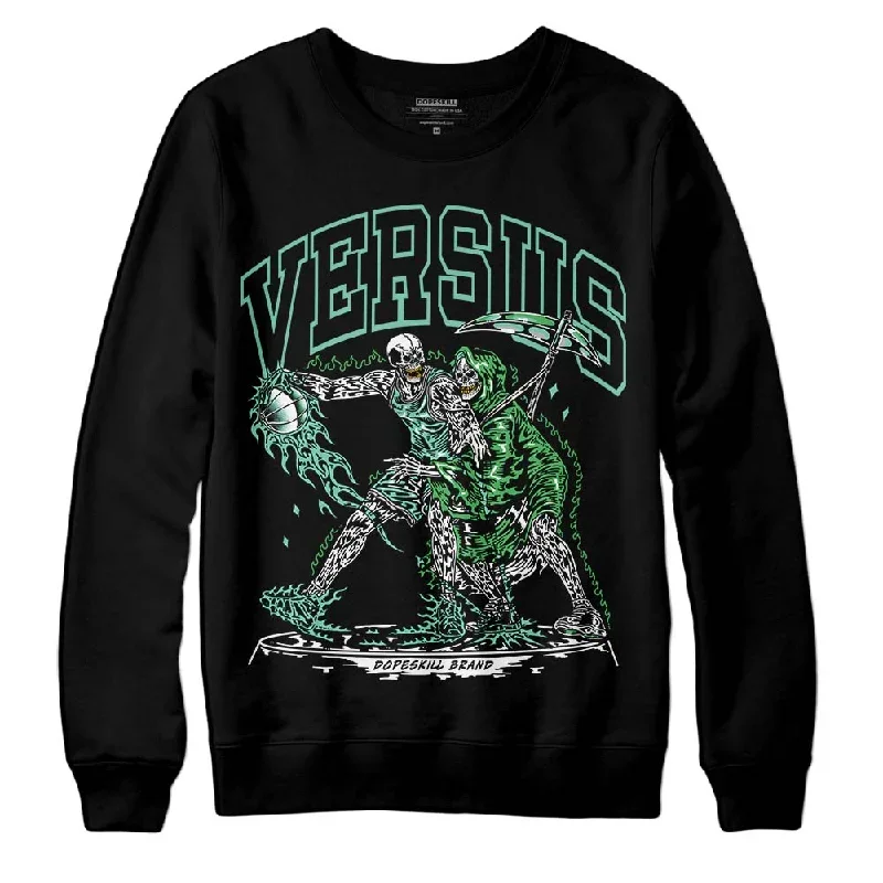 Green Glow 1s DopeSkill Sweatshirt VERSUS Graphic