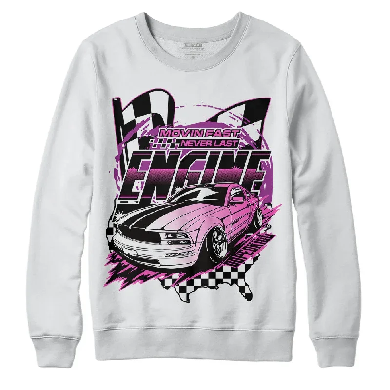 Hyper Violet 4s DopeSkill Sweatshirt ENGINE Tshirt Graphic