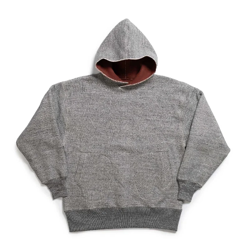 Jelado x A.G. Spalding Hooded Sweatshirt Salt & Pepper x Wine