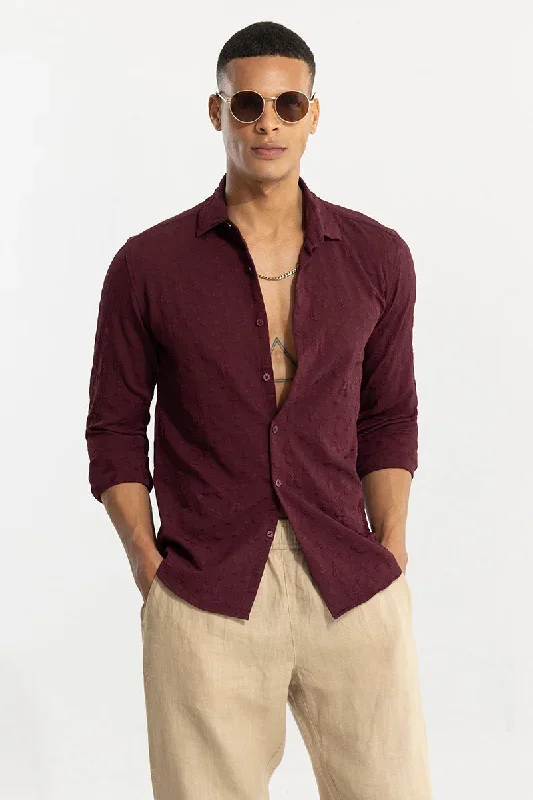 Lupine Maroon Shirt