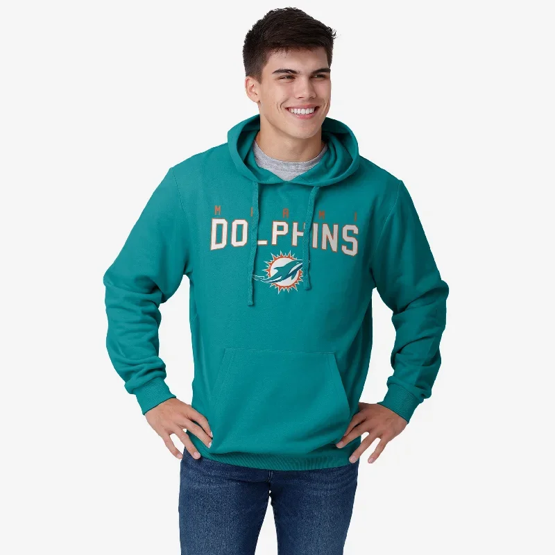 Miami Dolphins Solid Hoodie