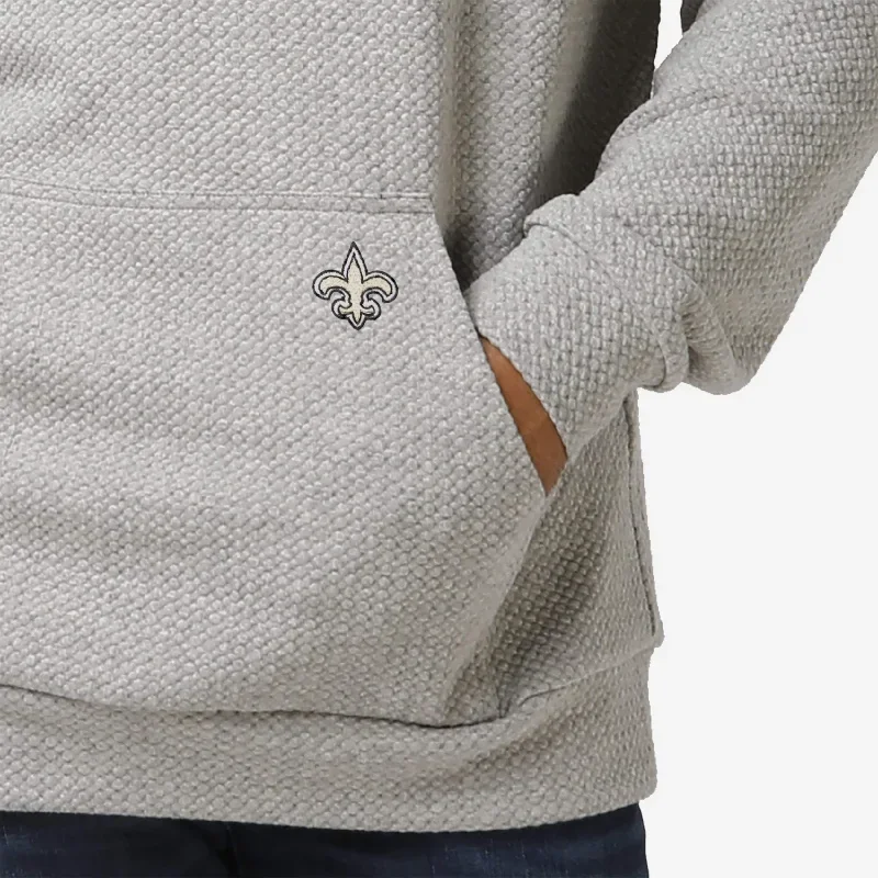 new-orleans-saints-gray-woven-hoodie