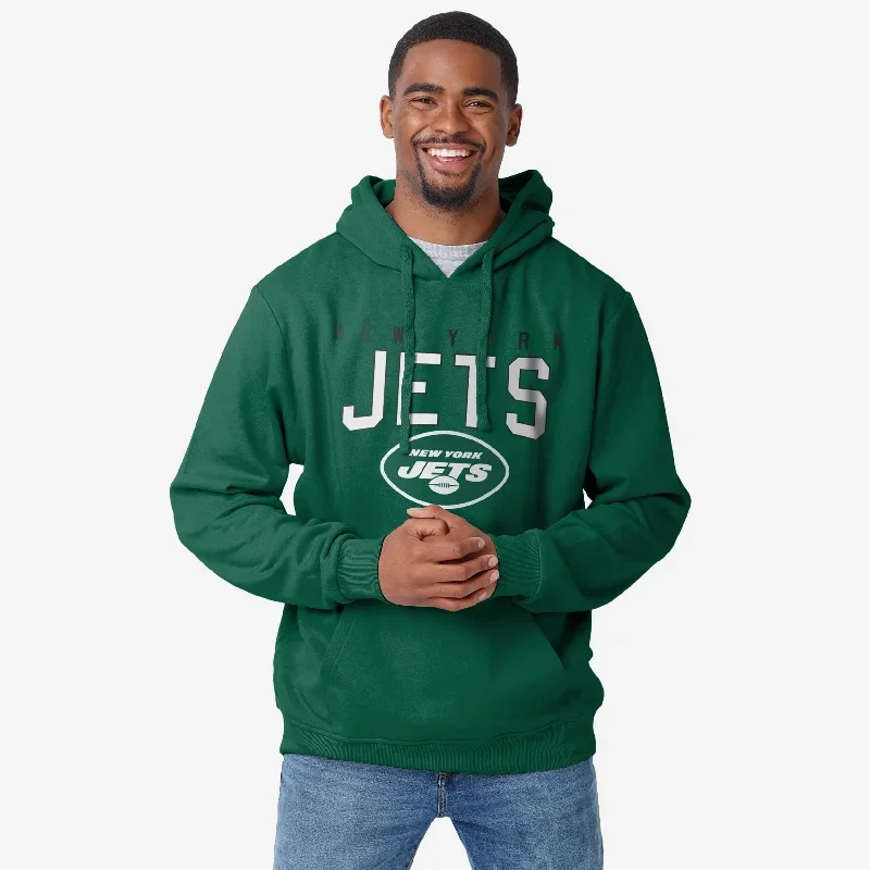 New York Jets Solid Hoodie