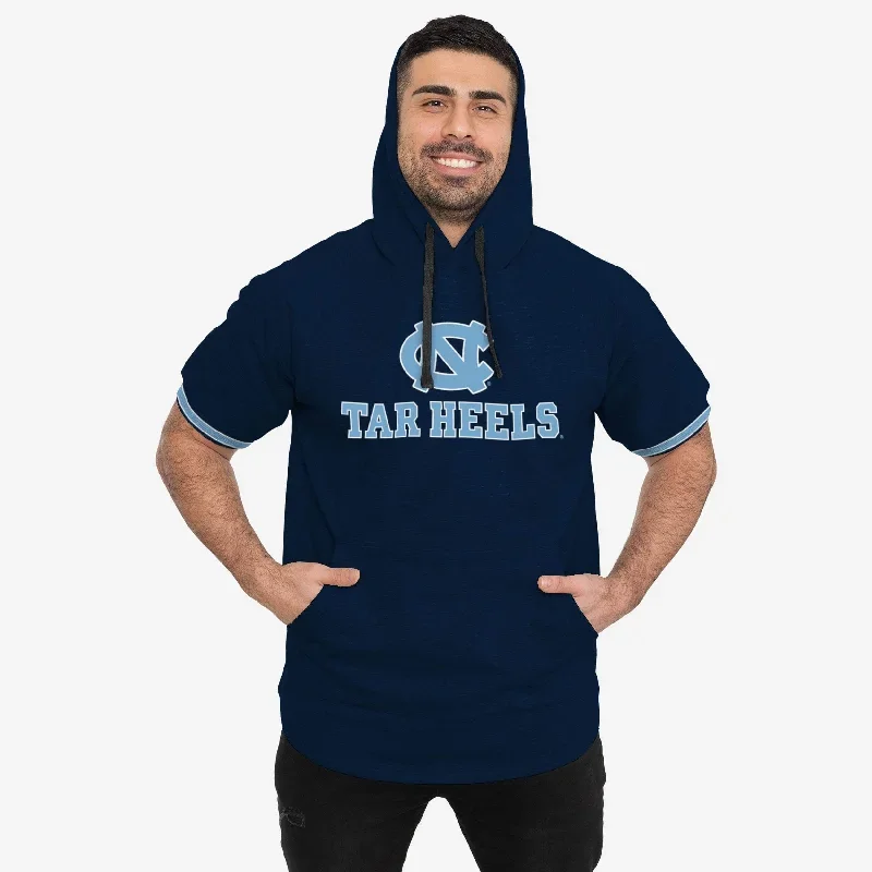 North Carolina Tar Heels Short Sleeve Hoodie