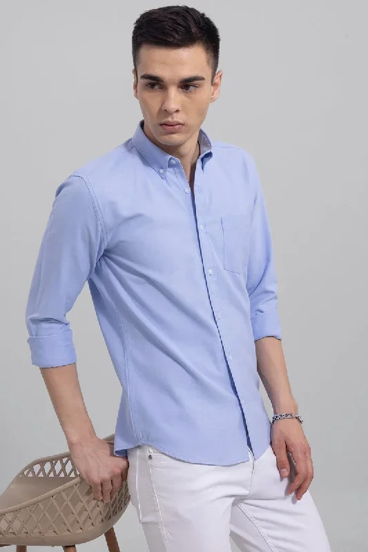 Oxford Button Down Blue Shirt