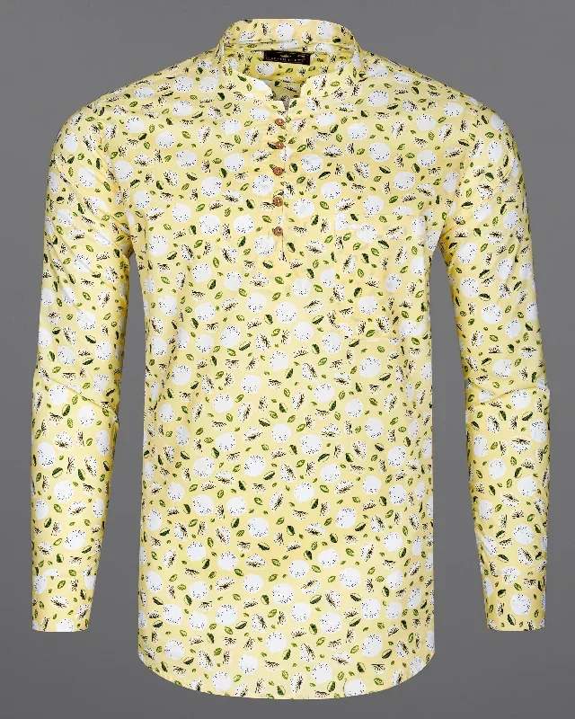 pale-goldenrod-yellow-floral-printed-premium-cotton-kurta-shirt-az