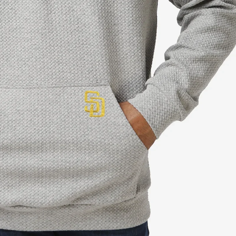 san-diego-padres-gray-woven-hoodie