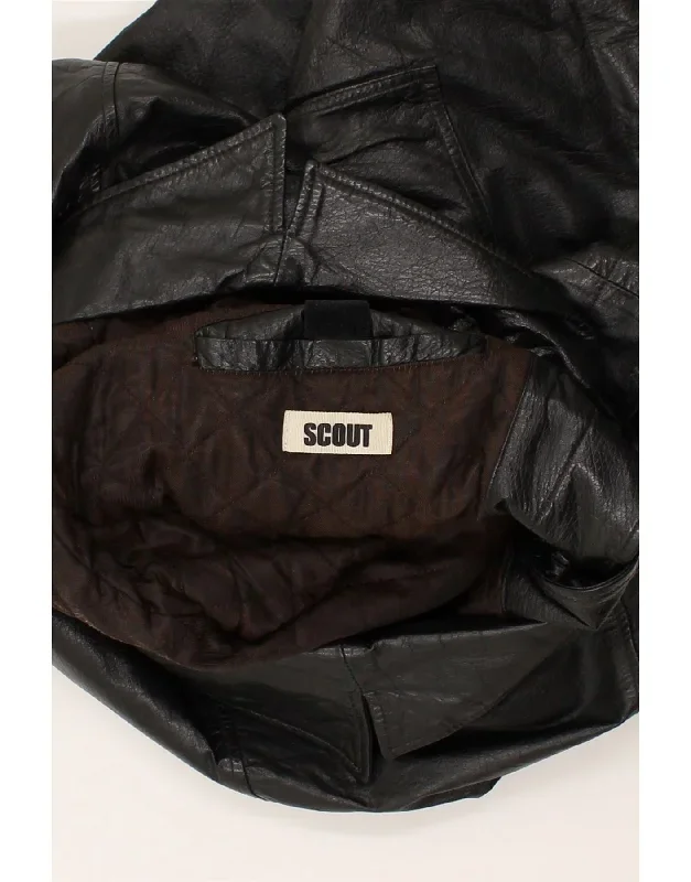 scout-mens-leather-coat-uk-42-xl-black-leather