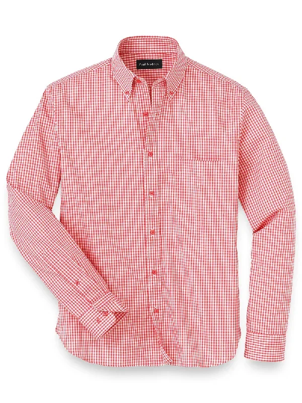 Cotton Gingham Casual Shirt