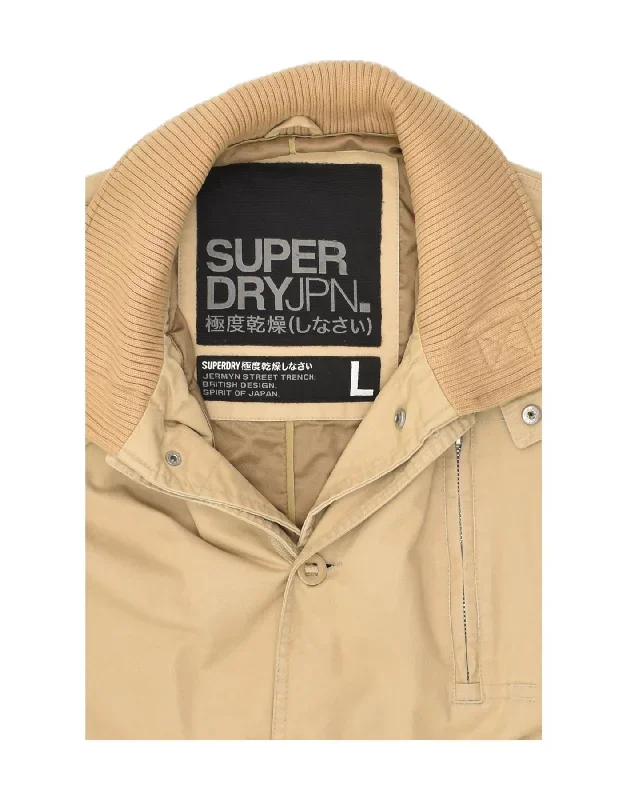 superdry-mens-military-graphic-overcoat-uk-40-large-beige-cotton