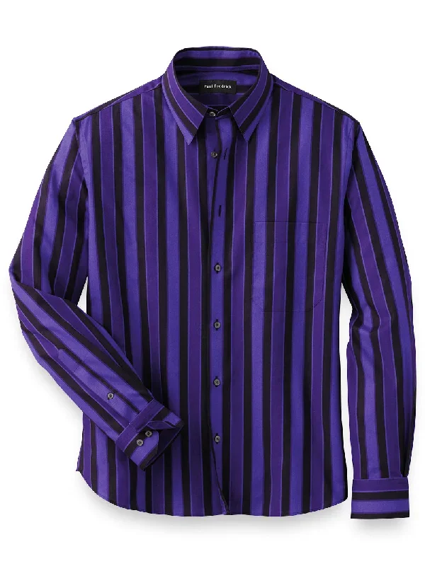 Cotton Stripe Casual Shirt