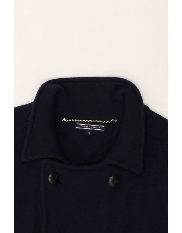 tommy-hilfiger-mens-pea-coat-uk-42-xl-navy-blue-lambswool