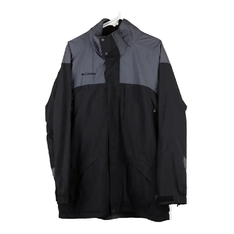 Columbia Coat - Large Black Nylon