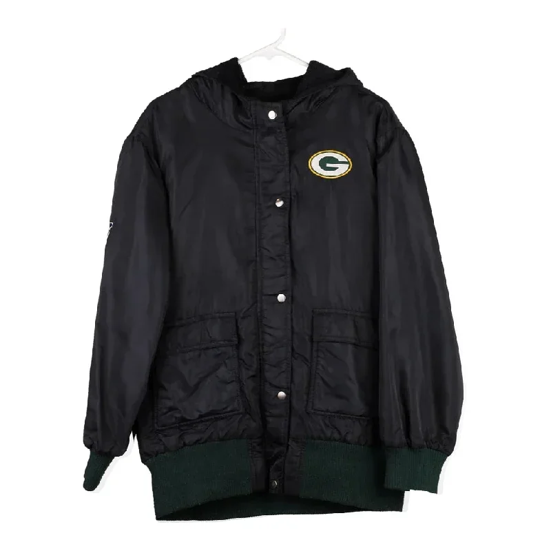 Green Bay Packers Pro Line Coat - XL Black Polyester