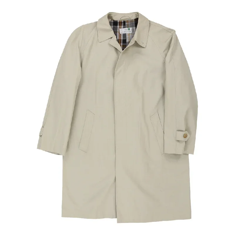 Linexter Trench Coat - XL Cream Cotton