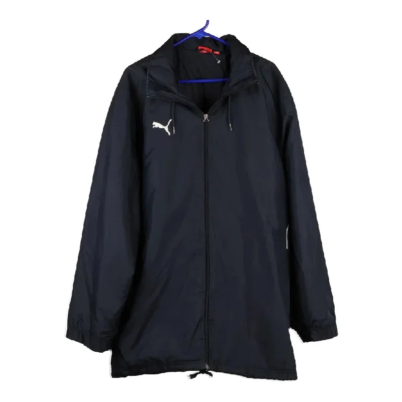 Puma Coat - Large Navy Nylon Blend