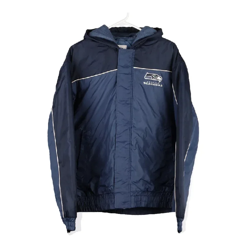 Seattle Seahawks Nfl Coat - Medium Blue Polyester