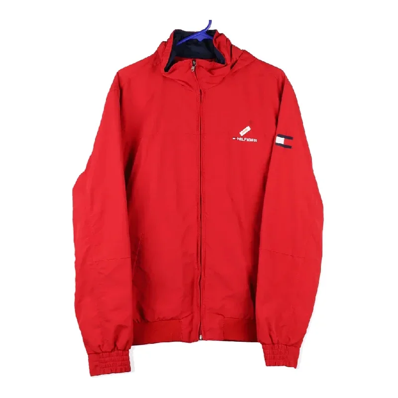 Tommy Hilfiger Jacket - Large Red Nylon