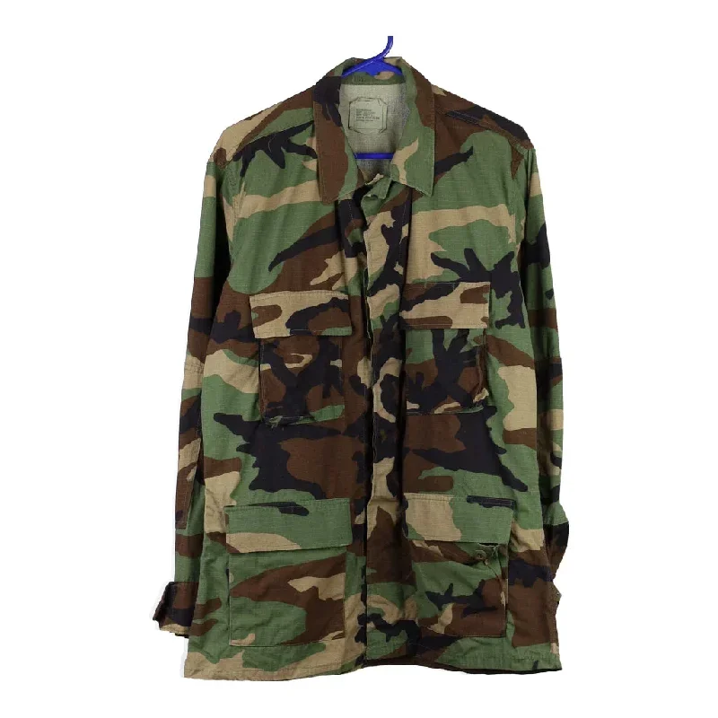 Unbranded Camo Jacket - Medium Khaki Cotton Blend