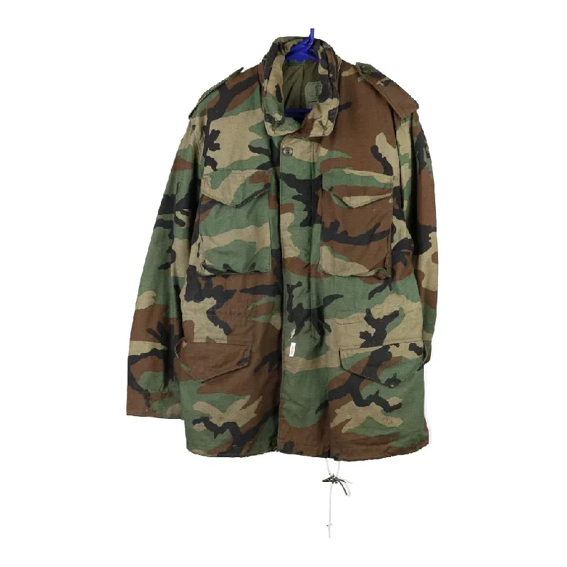 Unbranded Camo Jacket - Medium Khaki Cotton Blend