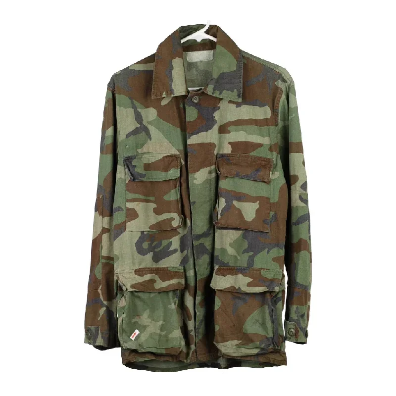 Unbranded Camo Jacket - Small Khaki Cotton Blend