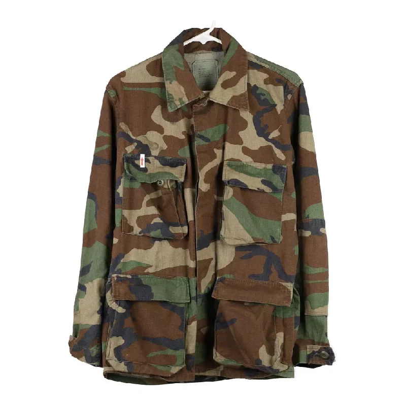 Unbranded Camo Jacket - Small Khaki Cotton Blend